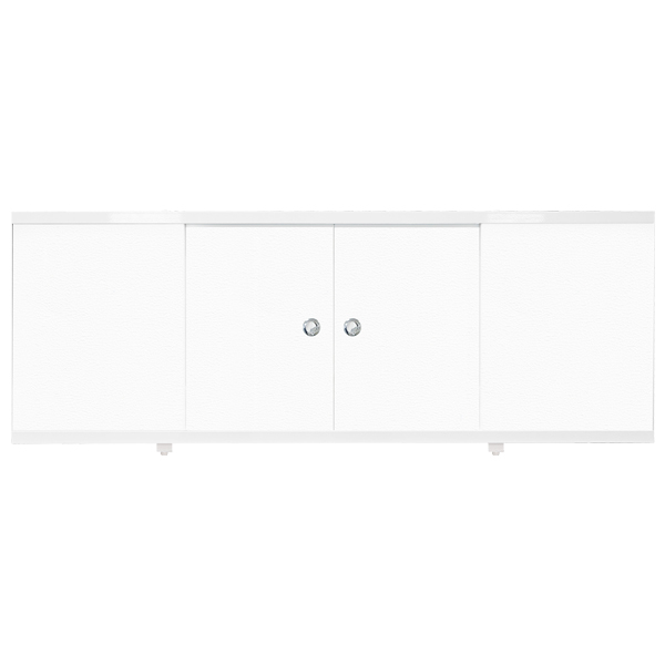 Экран для ванной купе 1,5 (белый)