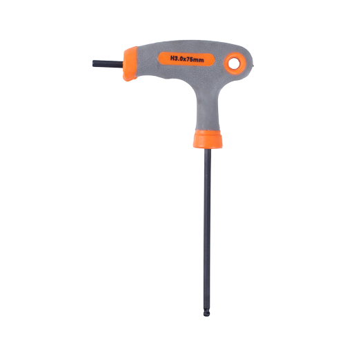 Ключ шестигранный с шаром Кратон Т-образный, 3 мм