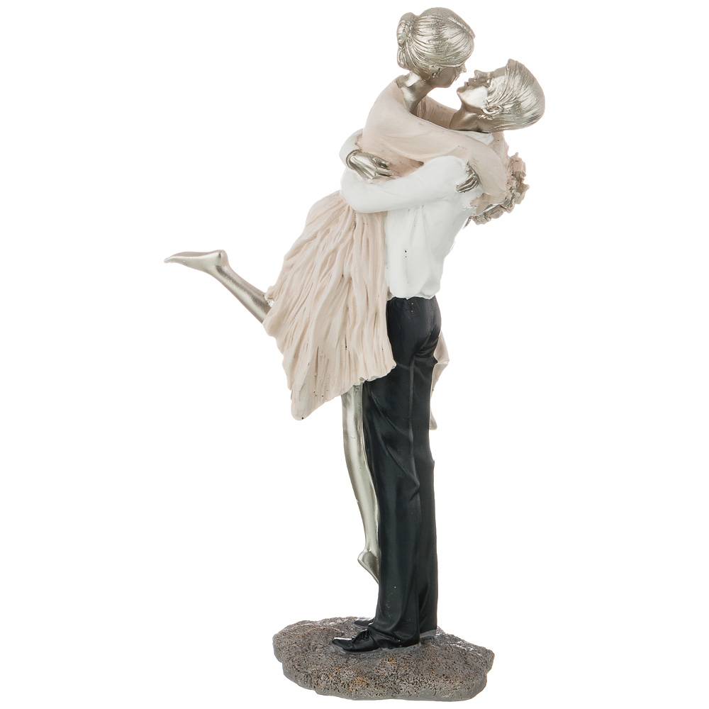 СТАТУЭТКА "ВЛЮБЛЕННЫЕ" 15*8,5*28,5 СМ. СЕРИЯ "ФЬЮЖН" (КОР=12ШТ.)