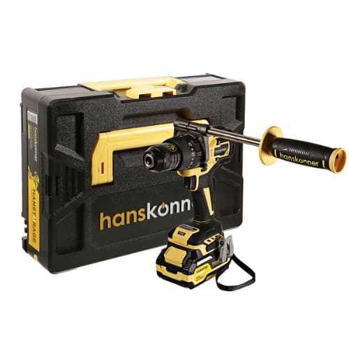 Дрель аккумуляторная ударная Hanskonner HCD20165PRO
