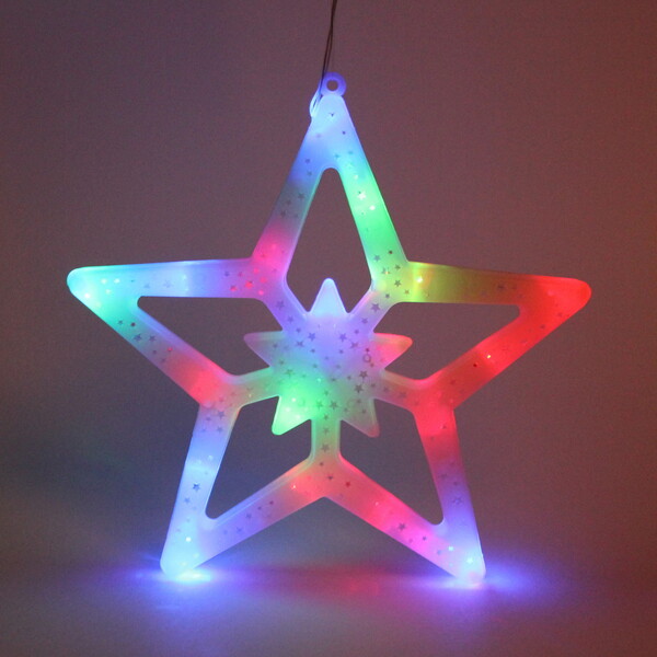 Фигура светодиодная 30 см,"Звезда" мультицвет