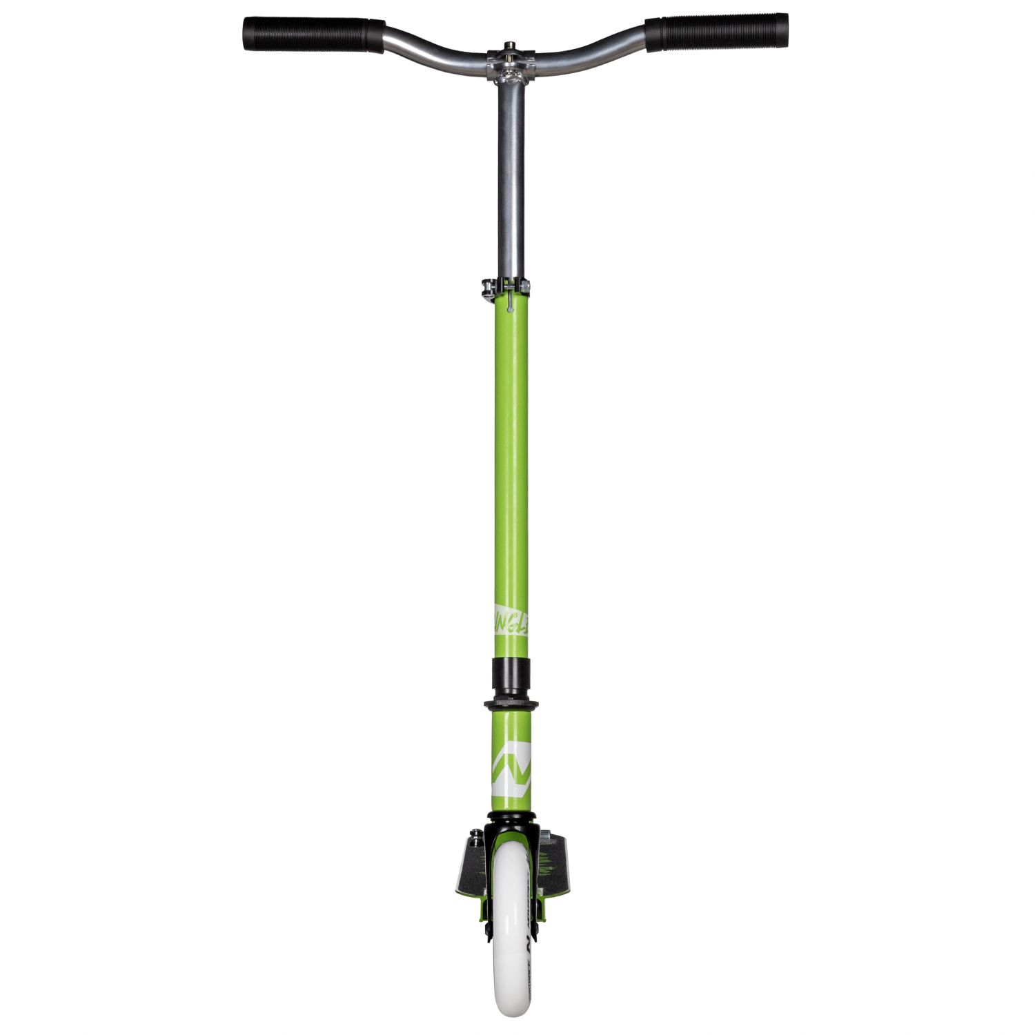 Самокат Novatrack Jungle Alloy, колеса 145 мм, зеленый