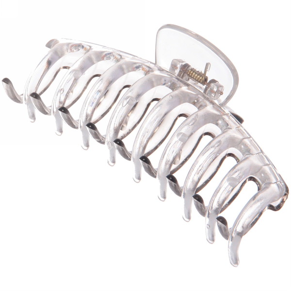 Заколка-краб для волос на блистере "Diana Collection - Liza", микс 6 цветов, 11*5см