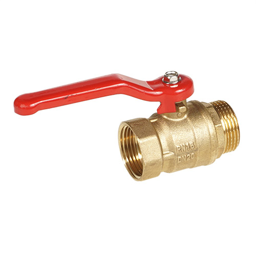 Кран шар 3/4 г/ш ручка латунь (БЕЛАРУСЬ) (1/100)