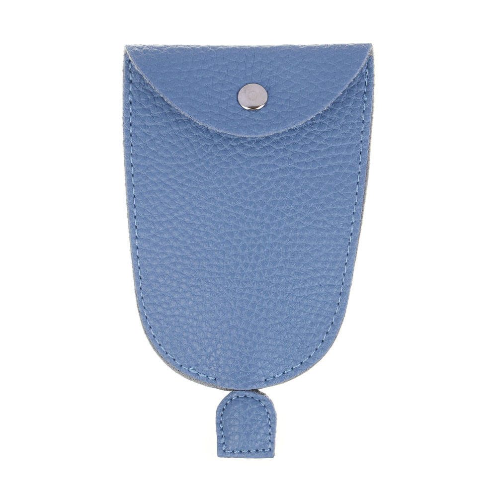 Ключница на кнопке ЮL, ПУ, 11,5х8см, 6 цветов