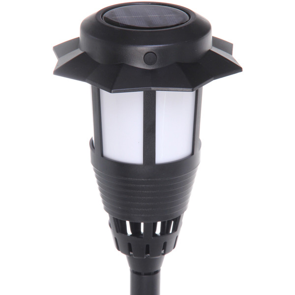 Фонарь садовый "Пронто" 12,5*12,5 см (h=45 см) на солнечной батарее (универсальный), Эффект горящего пламени