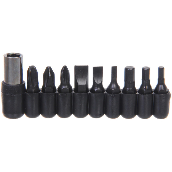 Мультитул на базе пассатижей 6 предметов, 9 бит, 11см P2-41, в чехле