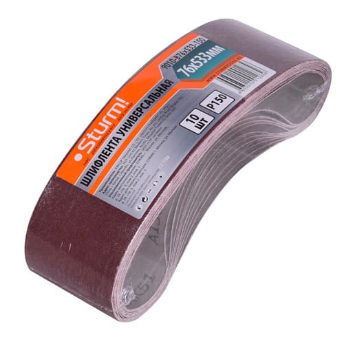 Шлифлента зерно 150 STURM 9010-В76*533-150