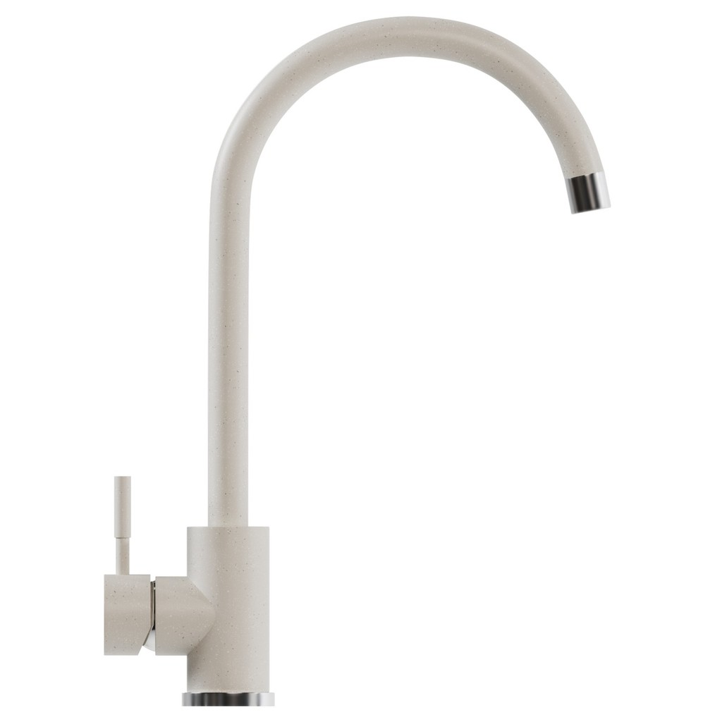 Смеситель для кухни 35к MIXLINE ML-GS15 (331) белый высок. излив