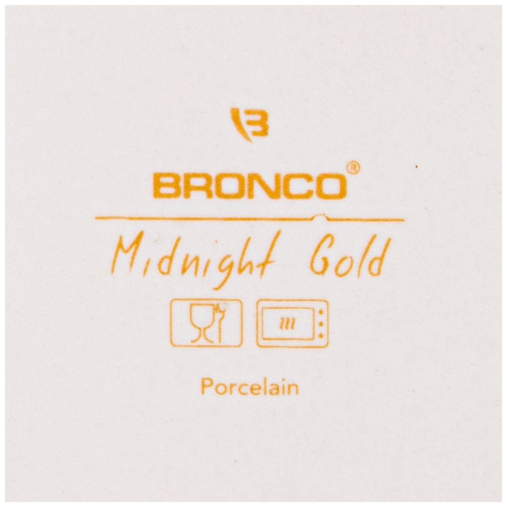 СОТЕЙНИК ДЛЯ ЗАПЕКАНИЯ BRONCO "MIDNIGHT GOLD" 25*20*5,5 СМ 1000 МЛ (КОР=24ШТ.)