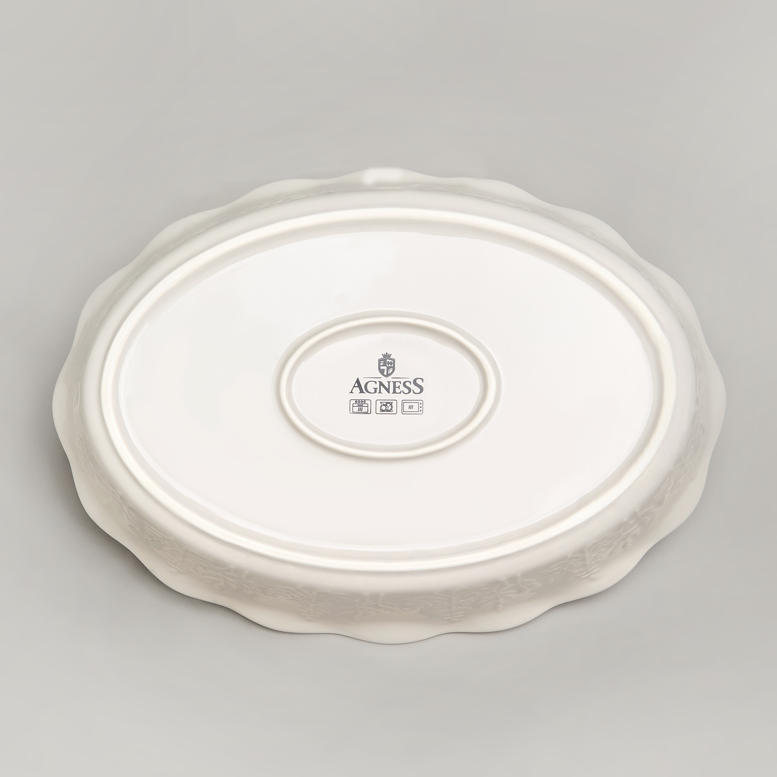 ФОРМА ДЛЯ ЗАПЕКАНИЯ ОВАЛЬНАЯ BEIGE 33*23,5*7 СМ 1900 МЛ