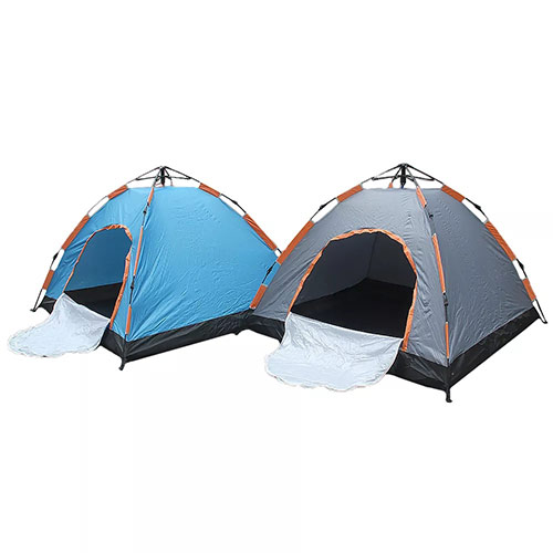 Палатка 2-местная 200х145х125см, нейлон 170T, дно оксфорд 150D Автомат ЧИНГИСХАН, 1/12