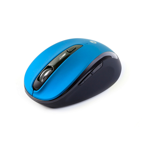 Мышь беспроводная беззвучная Smartbuy 612AG, LED Blue, SBM-612AG-BK/40, синяя