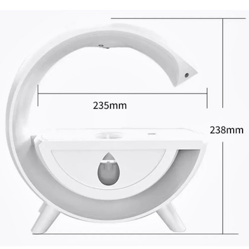 Увлажнитель ночник антигравитационный Y-13 белый