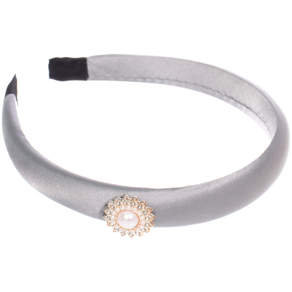 Ободок для волос "МАРЦИПАН", эдем, ширина 2см, микс 6 цветов ( в пакете с подвесом)