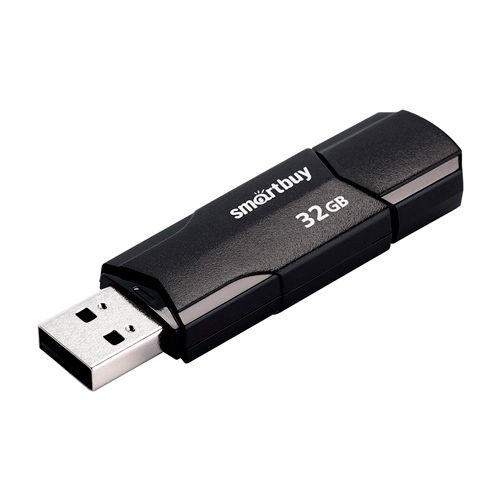 UFD 2.0 SmartBuy 032GB CLUE Black (SB32GBCLU-K)