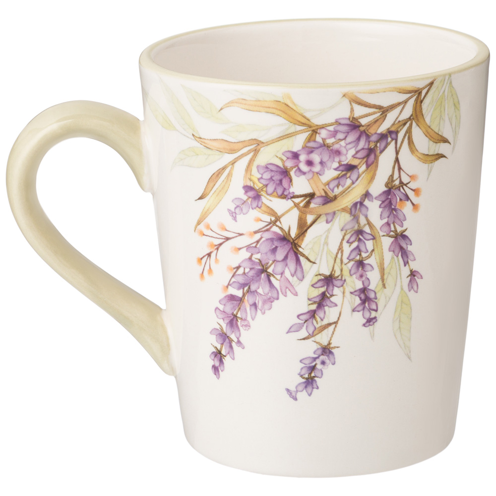 КРУЖКА AGNESS, ДУША ПРОВАНСА, 12*9*10 СМ 300 МЛ, КОР=36ШТ.