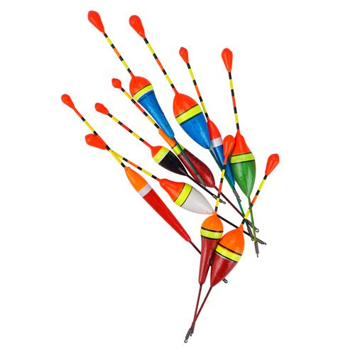 Рыболовные поплавки, набор 10шт, , в пакете, 1/500