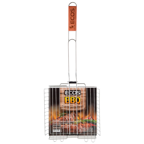 Решетка для барбекю ECOS Х-381 (глубокая регул.глубина, 22x22 см, 58 см)