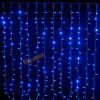 Гирлянда Занавес-ВОДОПАД светодиодный 480 LED 2,0*2,0м прозр, синий, 8 режимов