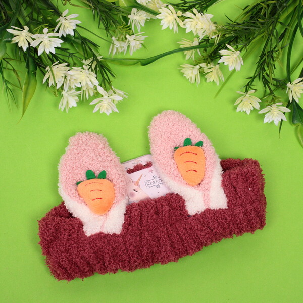 Повязка на голову "Little bunny- Bunny", микс 6 цветов, 20*6 см (подвес Единорожек)