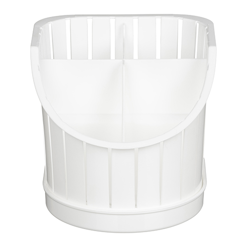 Сушилка для столовых приборов Verona 160х142х128 мм, 4х-секционная, белая