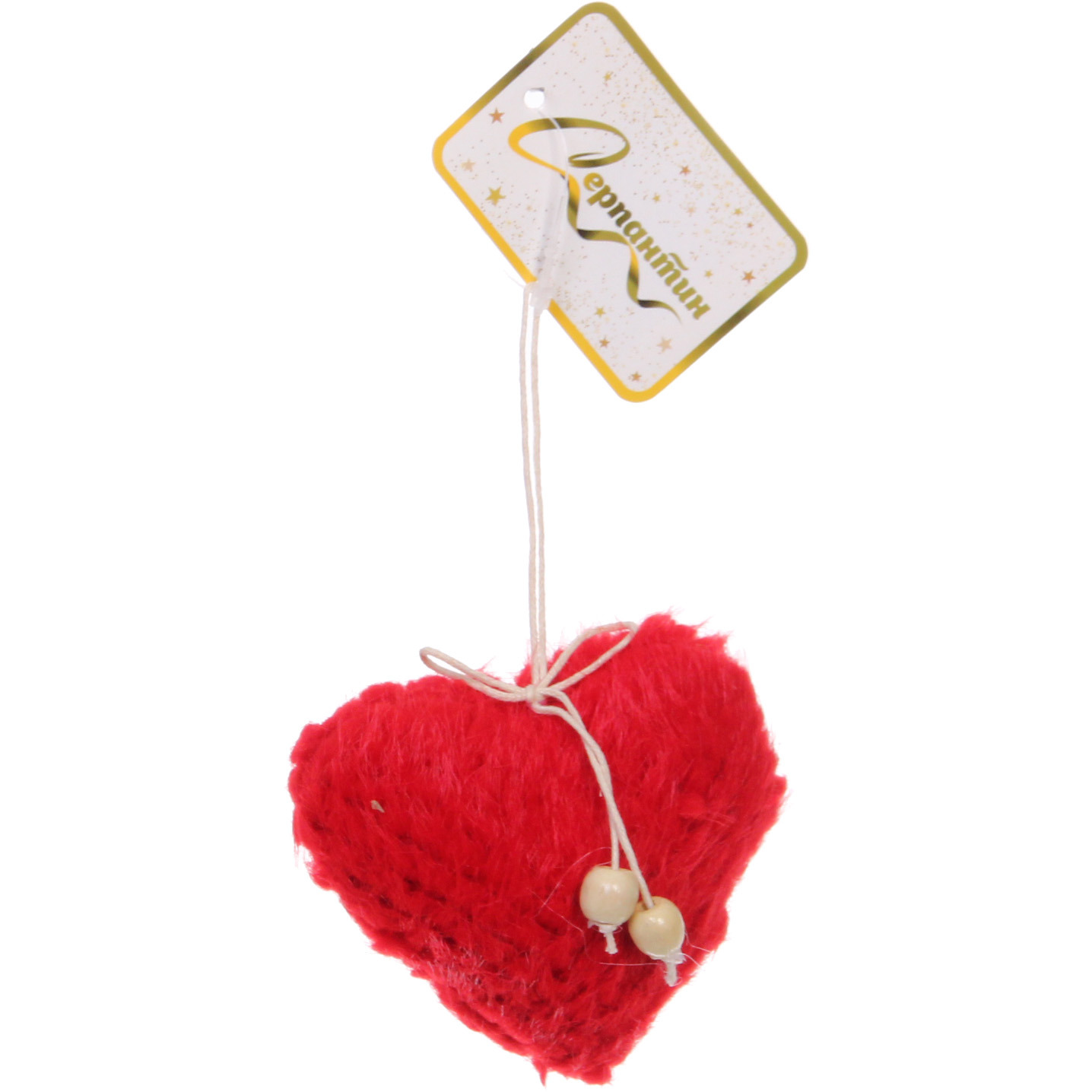 Подвеска "Мягкий сюрприз" 8 см (в ассортименте), Красный