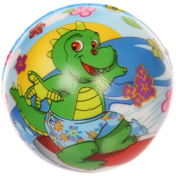 Мяч  6,3 см "Радостное лето" (антистресс), микс СТИКЕР НА ВЛОЖЕНИЕ