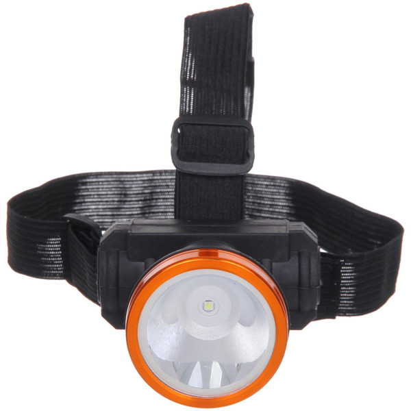 Фонарь налобный 2 режима, 1LED, аккумуляторная батарея 400mAh USB 5502