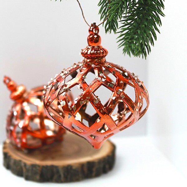 Набор украшений SHINE "Magic lamp" 8,8х10,4 см (2 шт.), copper