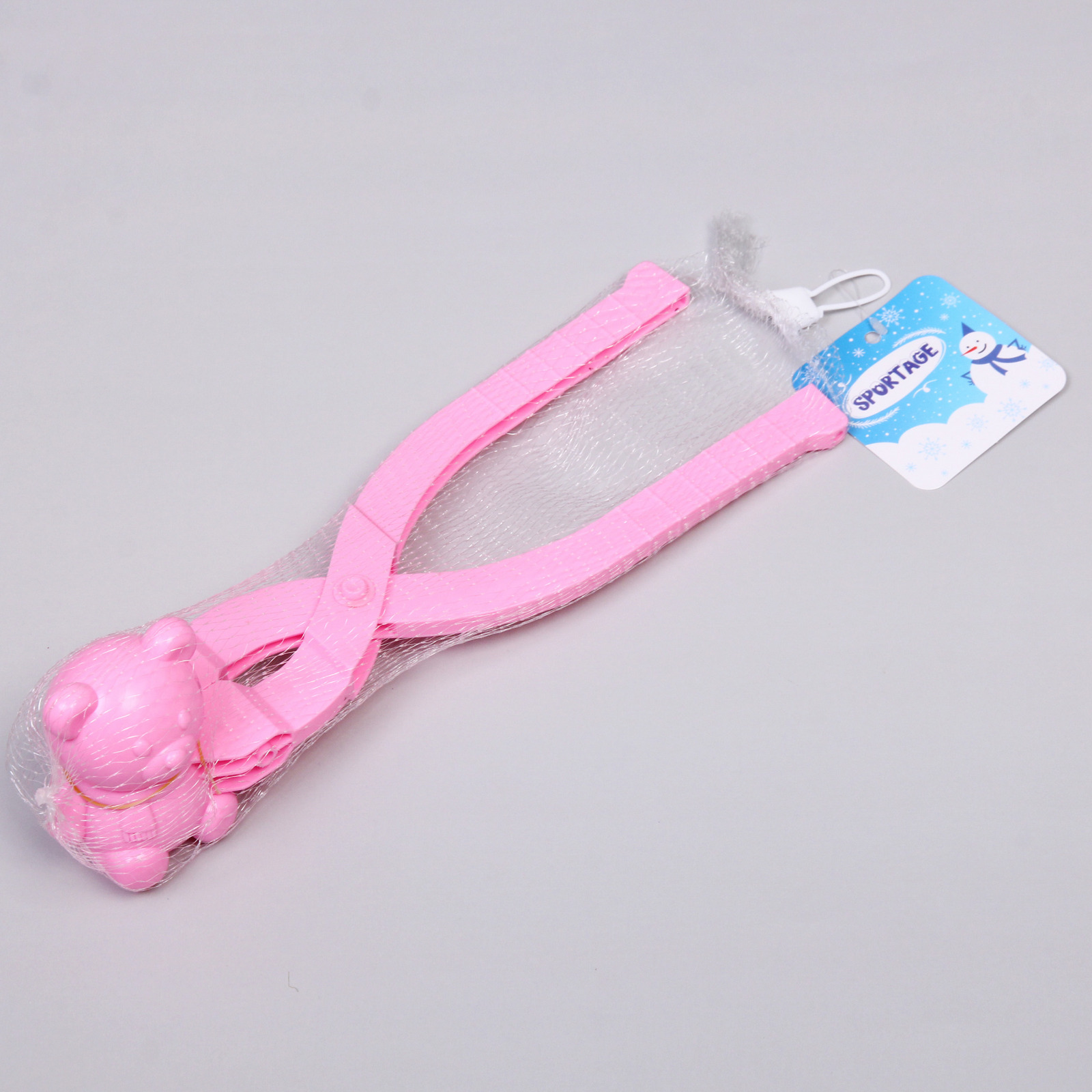 Снежколеп Мишка, 32 см (микс цветов)