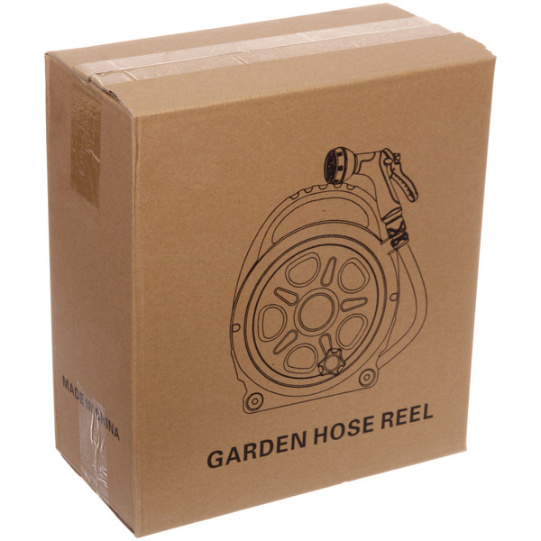 Катушка со шлангом и адаптерами 20м. мятная HQ12