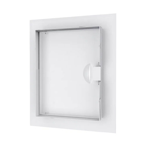 Люк ревизионный ЛТМп фланец 400х800 ручка магнит 460х860 окрашенная сталь EVECS