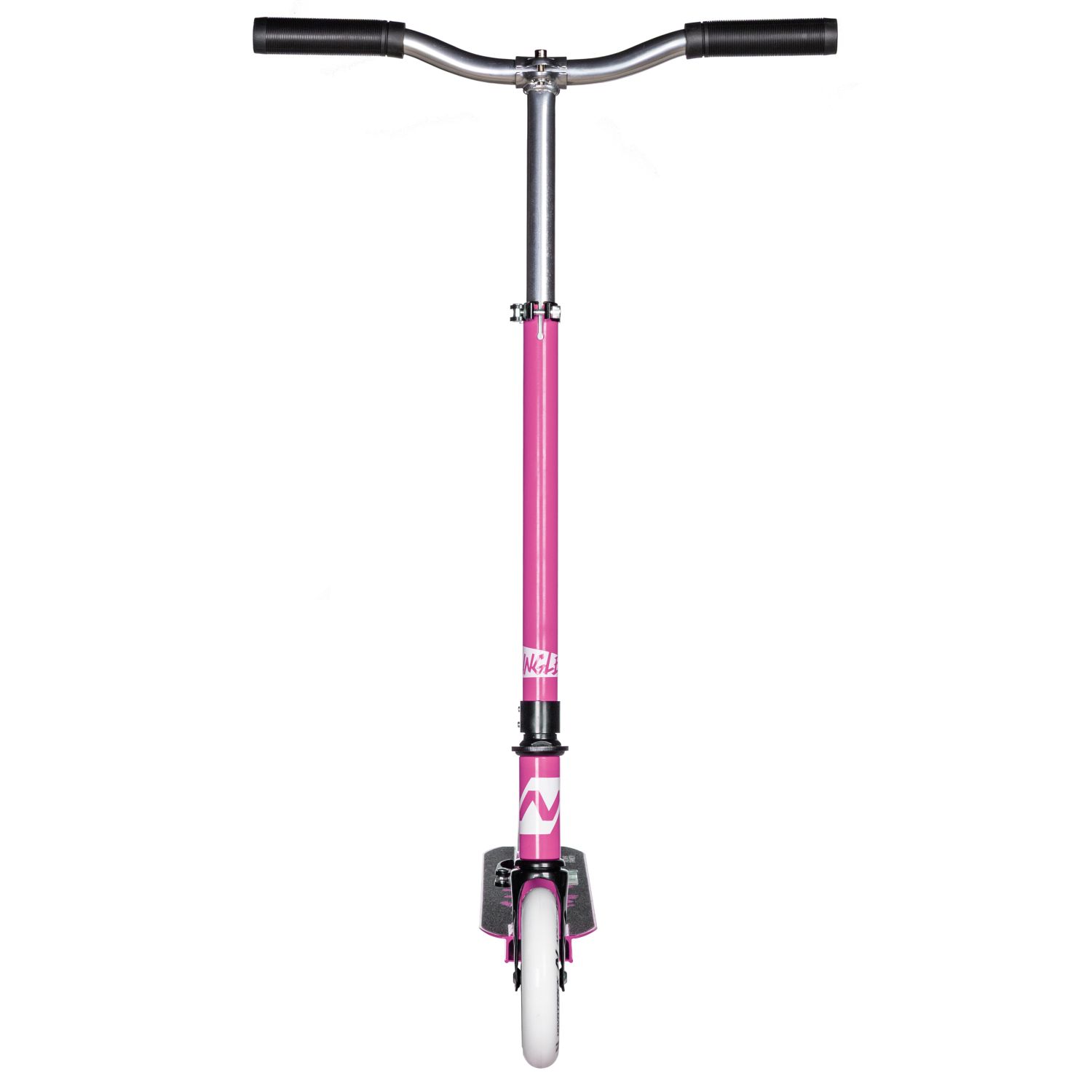 Самокат Novatrack Jungle Alloy, колеса 125 мм, розовый