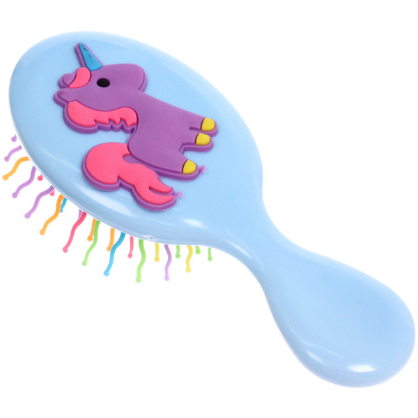 Расчёска массажная "Little darling - Единорожек Лакки", цвет микс,13,8*6см