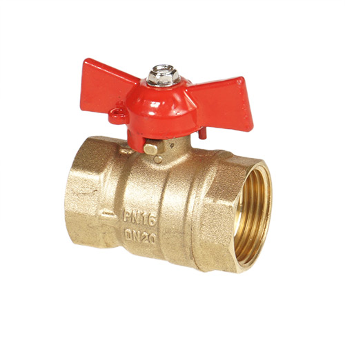 Кран шар 3/4 г/г бабочка латунь (БЕЛАРУСЬ) (1/100)