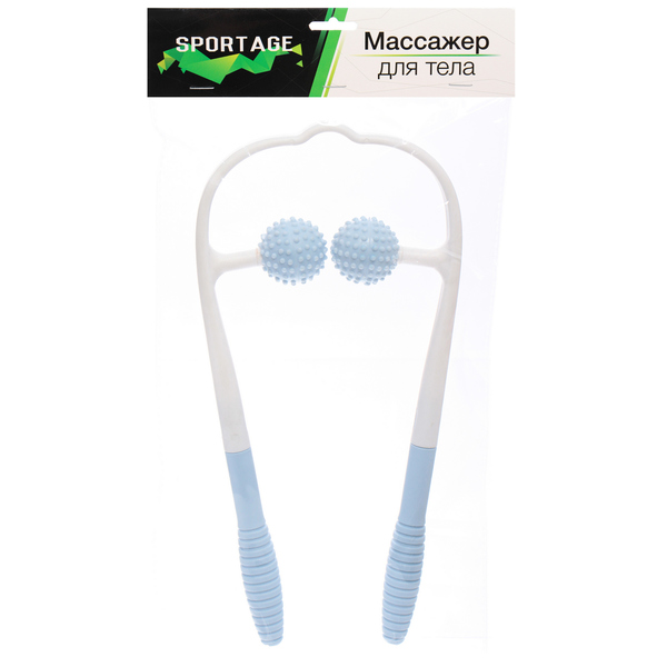 Массажер для шеи "Massage ball" 34*17 см, голубой