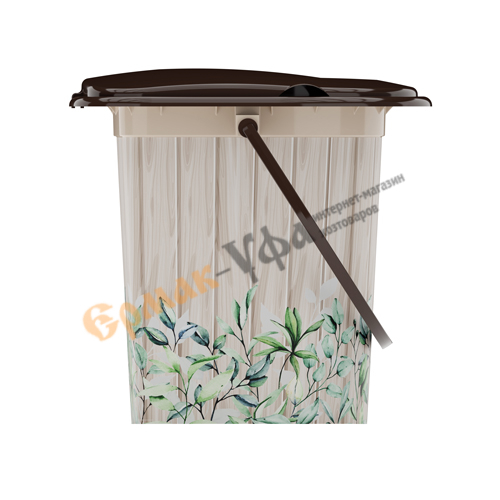 Ведро - туалет "Летний день" 17л  (Альтернатива) м2328 (1/10)