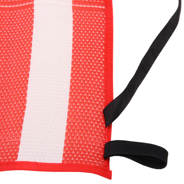 Коврик для пляжа и пикника Полоска 170*75 см, красный