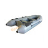 Лодка Капитан 260Т (с веслами) 2,6 х 1,30 х 0,36м, грузоподъем. 210кг бело-серый