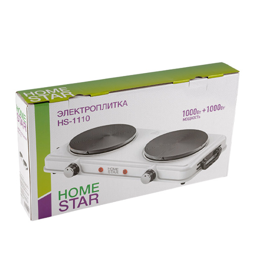 Электроплитка HOMESTAR HS-1110, чугун