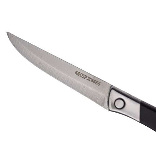 Нож кухонный 8,0см комбинированная ручка, металл+пластик, 1/480