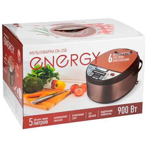 Мультиварка ENERGY EN-258 900Вт