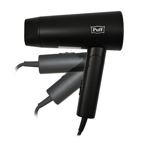Фен для волос "Puff-1301Bl", 1,3 кВт, черный
