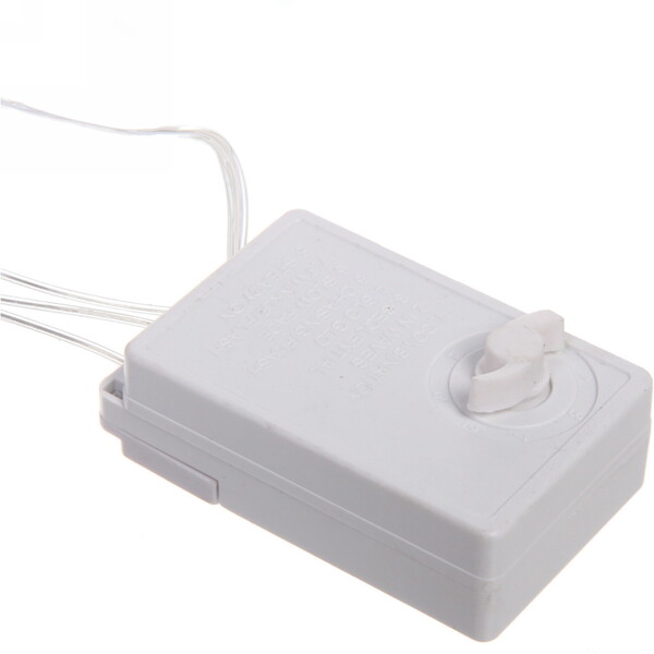 Гирлянда для дома НИТЬ "Сияющая капля" 10 м 60 ламп LED, прозр.пров, 8 реж,IP-20, Мультицвет (возможность соединения)