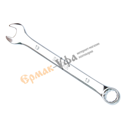 Ключ рожково-накидной набор 6пр ЕРМАК пластик полир, 8-17 мм, (736-096) (1/40)