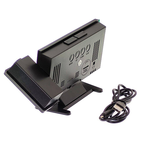 Часы настольные проекционные VST 896-4, без блока, зеленые