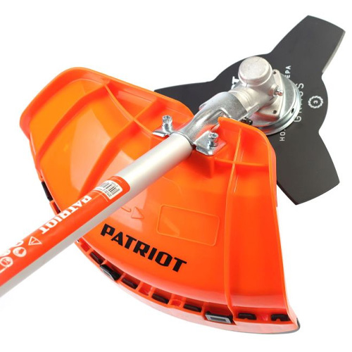Триммер бензиновый PATRIOT PT 558, 52 сс, 3-х лопастной  нож, 255 мм