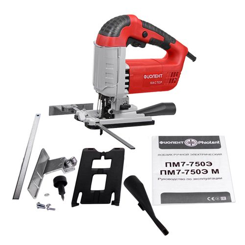 Лобзик Фиолент ПМ 7-750 ЭМ Мастер, кейс 750 Вт