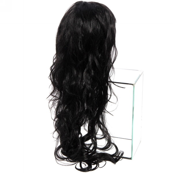 Парик карнавальный "Очарование" (волнистые локоны 90 см), Черный